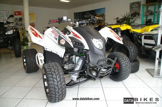 2011 Adly  320 S Supermoto / ATV helmet reduces d + month Motorcycle Quad photo