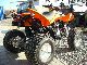 2011 Arctic Cat  DVX 300 model 2012 Orange Motorcycle Quad photo 2
