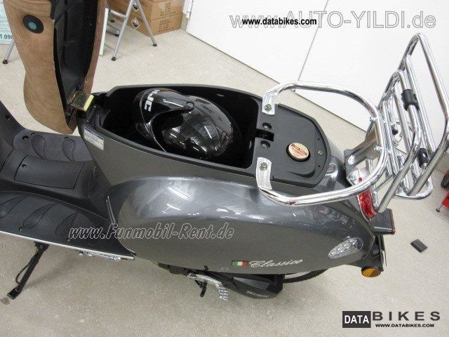 2011 Baotian Classico 50 45s retro scooter Vespa LX-in look