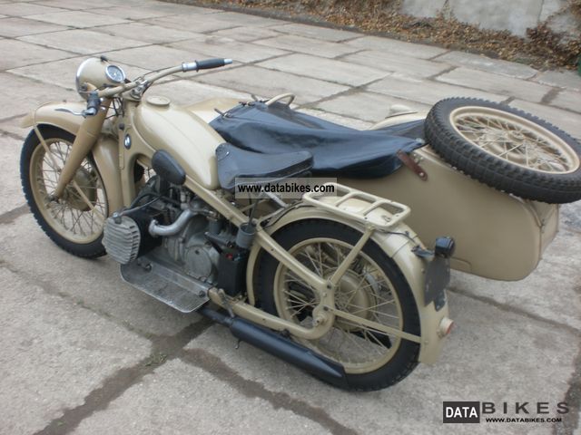 1938 Bmw motorcycle with sidecar #2