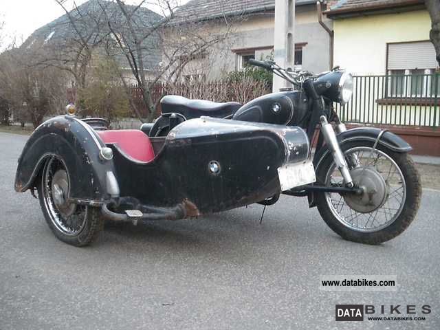 1960 BMW  R60 + TR500 sidecar Motorcycle Combination/Sidecar photo