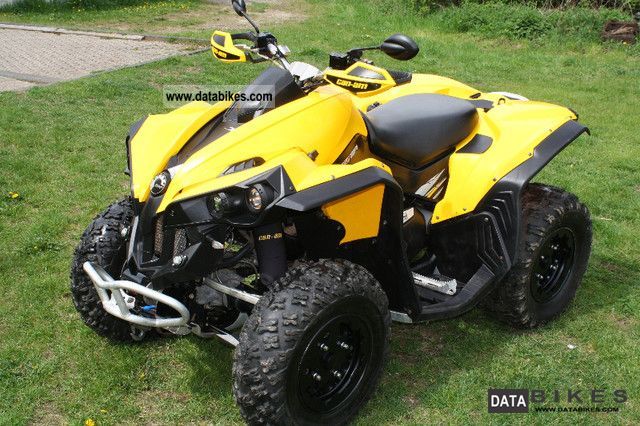 quad can am 500 renegade 2015