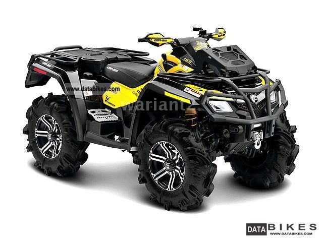 2011 Can Am  Outlander 800 XMR Motorcycle Quad photo