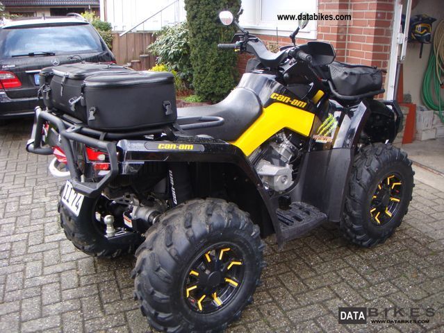 2010 Can Am  Outlander 800 XT-P with LOF and 72HP Motorcycle Quad photo