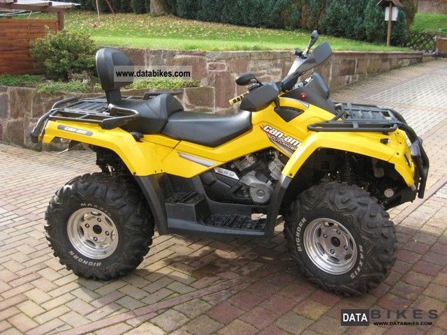 2007 Can Am  Bombardier Outlander 650 Max XT Sport Utility Motorcycle Quad photo