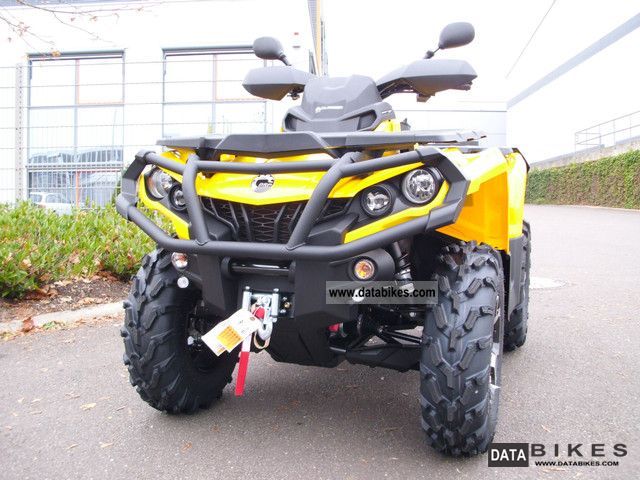 2011 Can Am  Outlander 1000 \ Motorcycle Quad photo