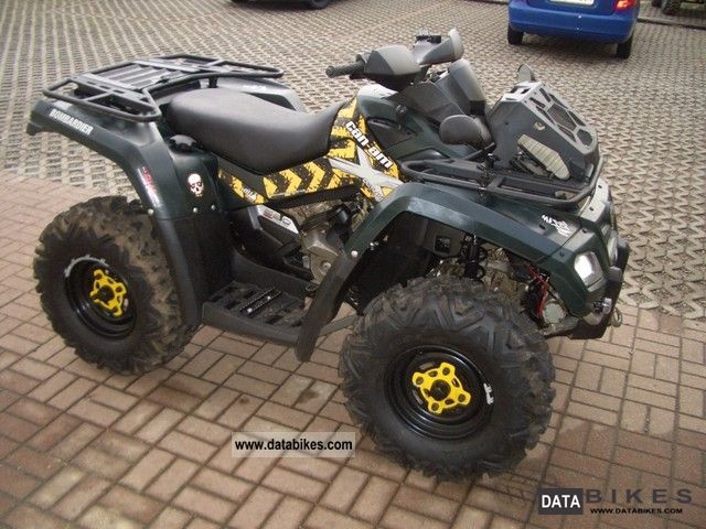 2010 Can Am  Outlander 650 wind / LOF Motorcycle Quad photo