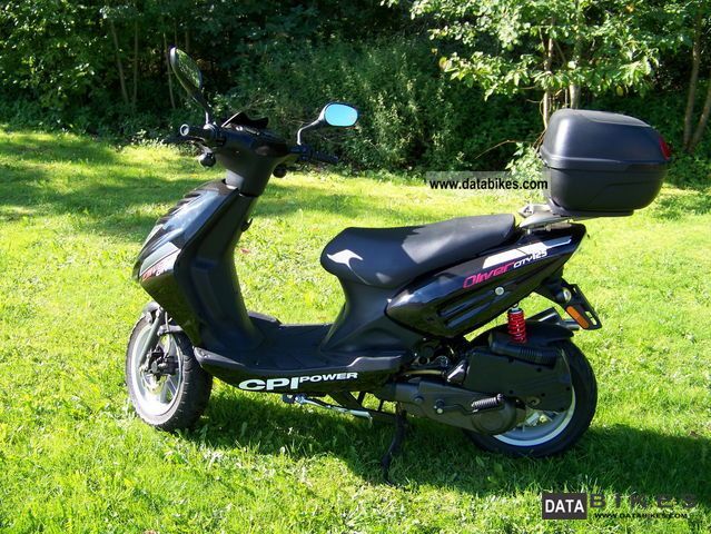 2007 CPI  Oliver 125 Motorcycle Scooter photo