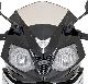 2011 Daelim  ROADWIN 125 11KW Fi 125cc motorcycle sport black Motorcycle Motorcycle photo 4