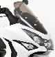 2011 Daelim  DAELIM S3 125 Fi 125cc scooter and-white metallic Motorcycle Scooter photo 3