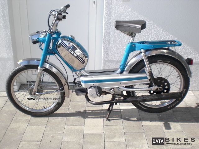 DKW  Moped Type 535 ... similar to Hercules Prima 5 1979 Vintage, Classic and Old Bikes photo