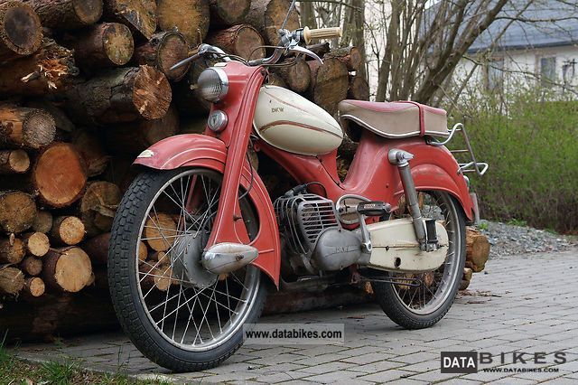 1958 DKW  Super Hummel Motorcycle Motor-assisted Bicycle/Small Moped photo