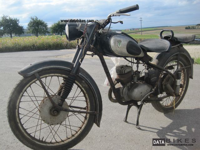 DKW  RT 125 2H 1954 Vintage, Classic and Old Bikes photo