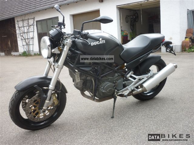 2000 Ducati  M 750 Monster Dark Motorcycle Naked Bike photo