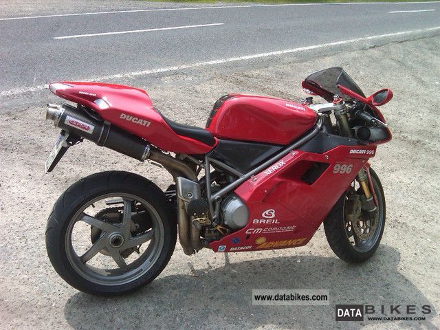 2001 Ducati  996S Motorcycle Sports/Super Sports Bike photo