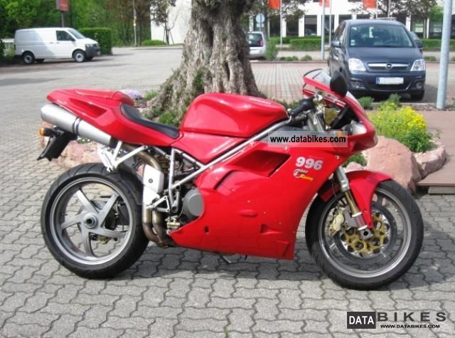 2000 Ducati  996 Biposto, shipping nationwide € 99, ​​- Motorcycle Sports/Super Sports Bike photo