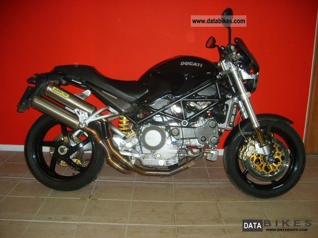 2004 Ducati  Monster S4R Desmoquatro Carbon Arrow, Perfect Motorcycle Naked Bike photo