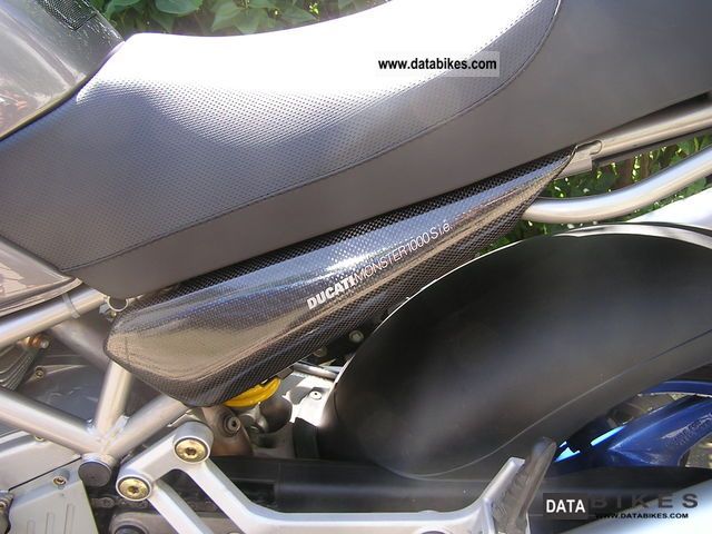 2003 Ducati Monster 1000S ie, KD, ZR, chain set new!