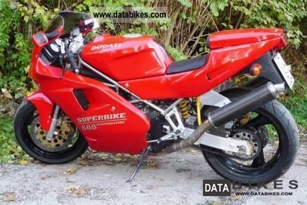 1993 Ducati  888 Strada Motorcycle Sports/Super Sports Bike photo