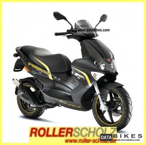 2011 Gilera Runner 50 PJ Black Soul Scooter