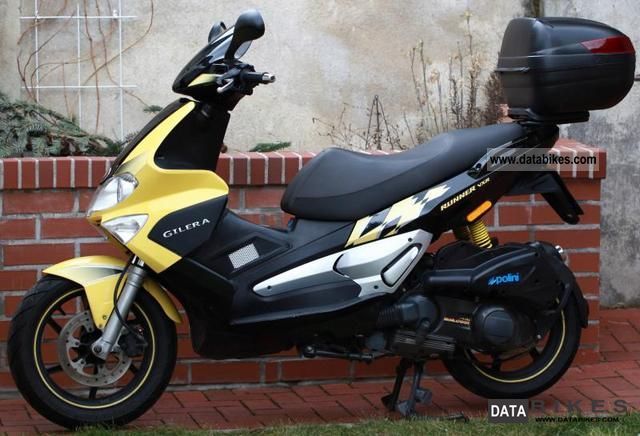 2008 Gilera  Runner 200 VXR / ST model 2008 Motorcycle Scooter photo
