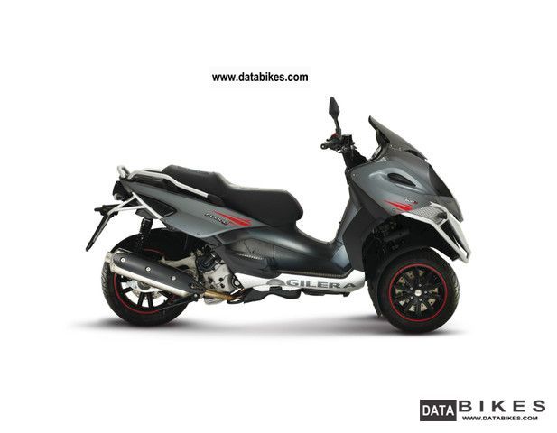 2011 Gilera  Fuoco 500 | including car registration | MP3 Motorcycle Scooter photo