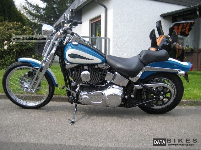 2001 Harley Davidson  FXSTS Springer Softail TC 88 Motorcycle Chopper/Cruiser photo