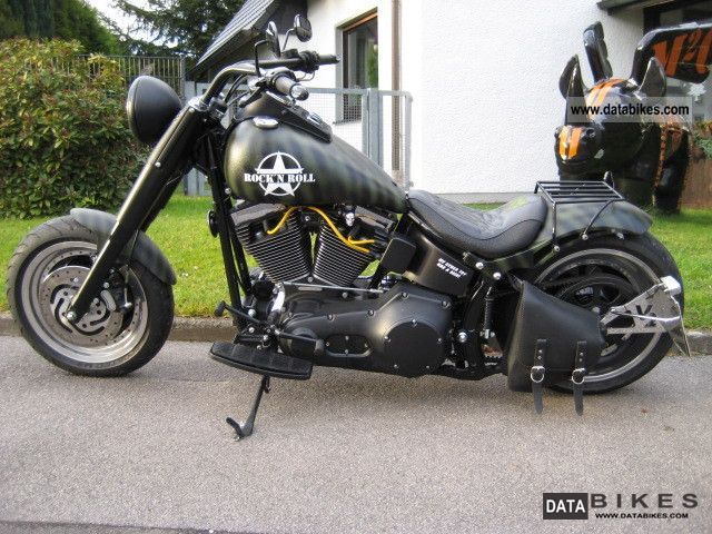 2000 Harley Davidson  FLSTF Softail Fat Boy reconstruction Motorcycle Chopper/Cruiser photo