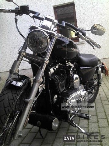 2005 Harley Davidson  XL 1200 Sportster Custom Screaming Eagle Conversion Motorcycle Chopper/Cruiser photo