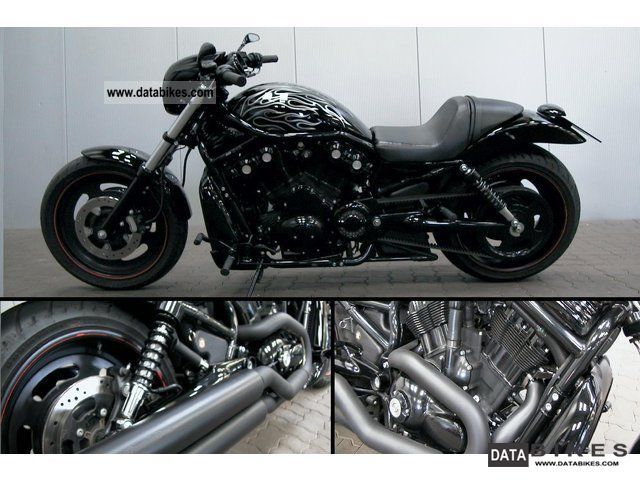 2005 Harley Davidson  All black V-Rod 240 tires Motorcycle Motorcycle photo