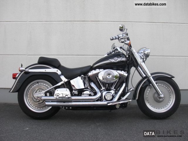 2003 Harley Davidson  FLSTF Fat Boy * Harley Davidson * 100th * Motorcycle Chopper/Cruiser photo
