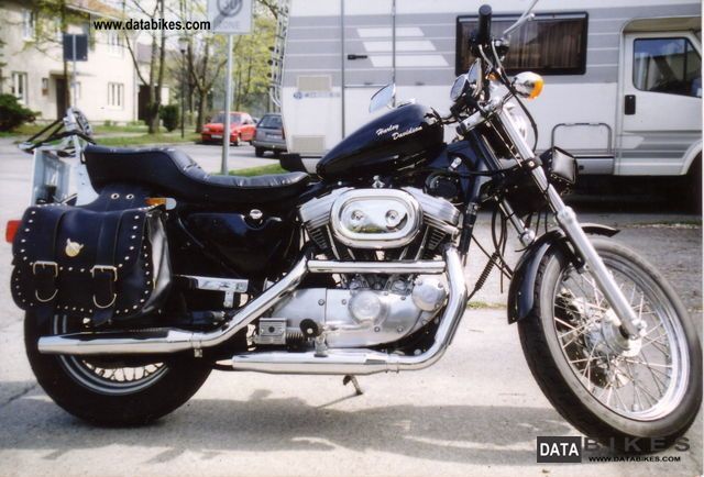 1991 Harley Davidson  Sportster 883 Motorcycle Chopper/Cruiser photo