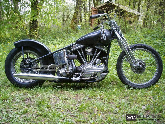 1955 Harley Davidson  Panhead Motorcycle Motorcycle photo