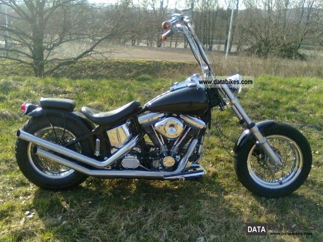 1989 Harley Davidson  FXSTC Motorcycle Chopper/Cruiser photo