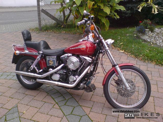 1994 Harley Davidson  Dyna Wide Glide Motorcycle Chopper/Cruiser photo