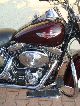 2005 Harley Davidson  Softail Deluxe Redpearl Injection Motorcycle Chopper/Cruiser photo 4