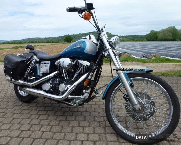 1995 Harley Davidson  Dyna Wide Glide Motorcycle Chopper/Cruiser photo