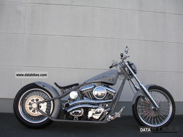 2011 Harley Davidson  FL * Manhattan * Star Custom frame construction Motorcycle Chopper/Cruiser photo