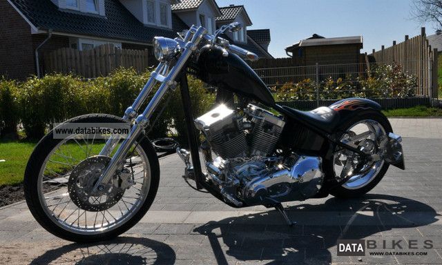 2004 Harley Davidson  Custom Black Eagle Motorcycle Chopper/Cruiser photo