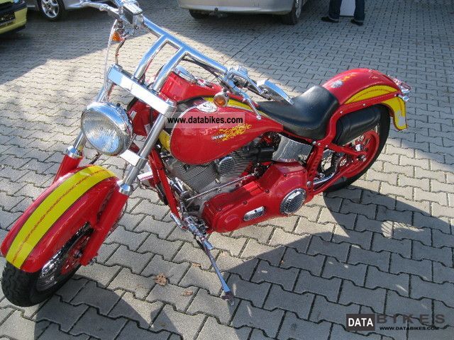 1997 Harley Davidson  FLST Softail / Fat Boy unique \ Motorcycle Chopper/Cruiser photo