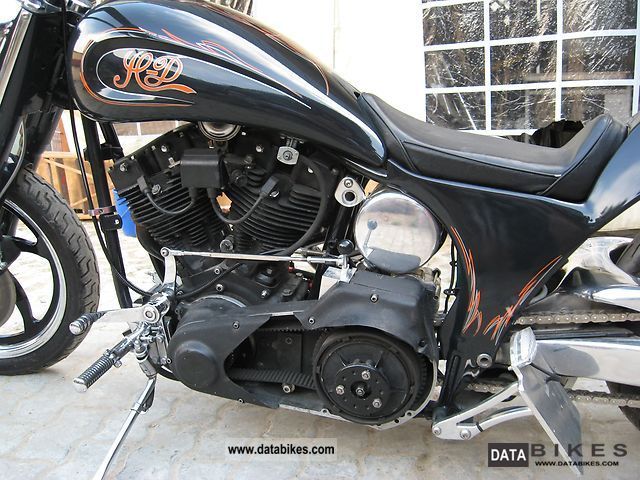 1980-FLT-Harley-Shovelhead 1980 Harley Davidson FLH Shovelhead Motorcycle Chopper/Cruiser photo 1
