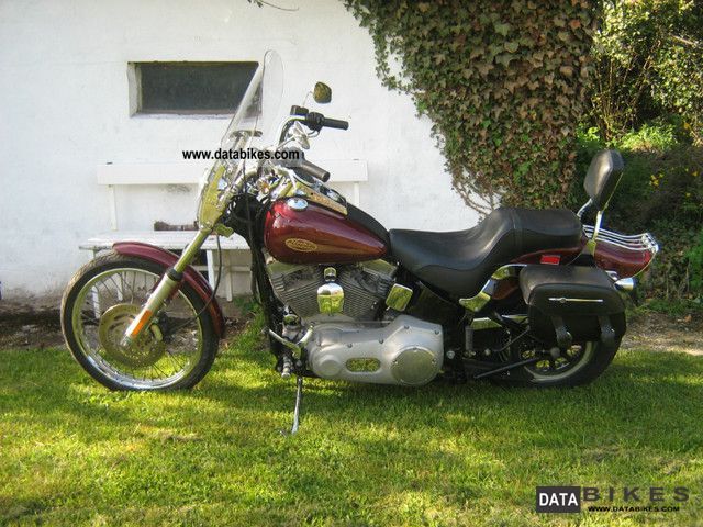 2002 Harley Davidson  Softail Standard FXSTI Motorcycle Chopper/Cruiser photo