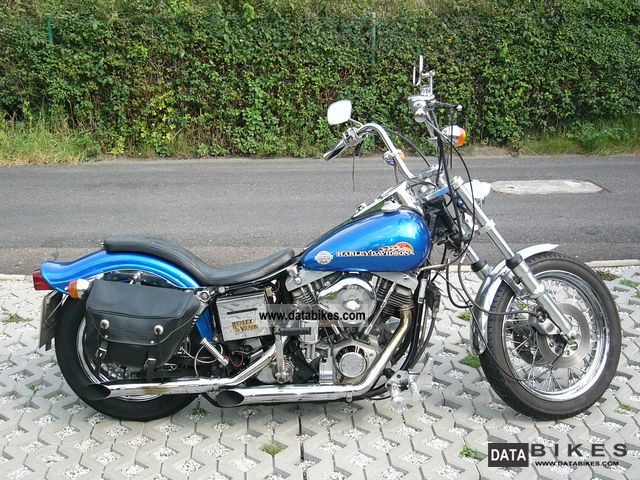 1977 Harley Davidson  Low Rider Schovelhead Motorcycle Chopper/Cruiser photo
