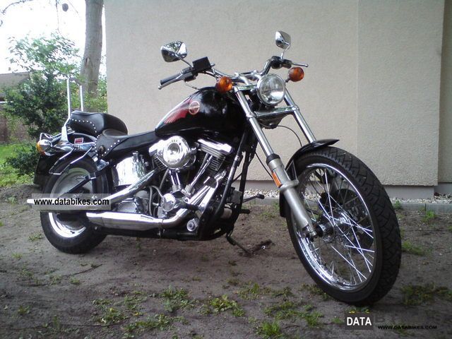 1989 Harley Davidson  Softail Custom FXST Motorcycle Motorcycle photo