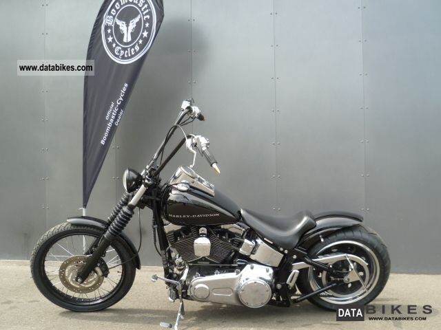 2007 Harley Davidson  Custom Softail Bobber Conversion Motorcycle Chopper/Cruiser photo