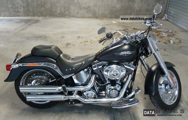 2009 Harley Davidson  Fat Boy FLSTF Motorcycle Chopper/Cruiser photo