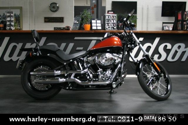 2011 Harley Davidson  Blackline FXS Softail Sissy Bar & Kess-Tech Motorcycle Chopper/Cruiser photo