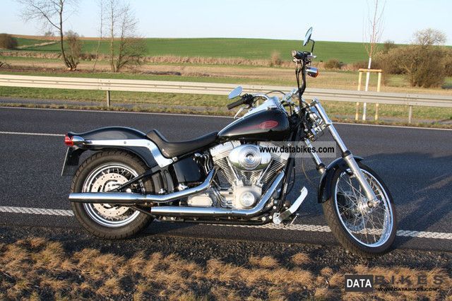 2004 Harley Davidson  Softail FS2 FXSTI Motorcycle Chopper/Cruiser photo