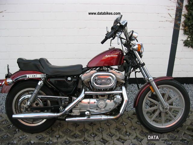 1988 Harley Davidson  XL 883 Sportster 4-speed chain Motorcycle Motorcycle photo