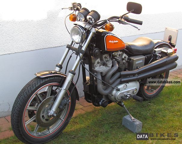 HARLEY DAVIDSON XR 1000 1983 Fiche Moto 000500 